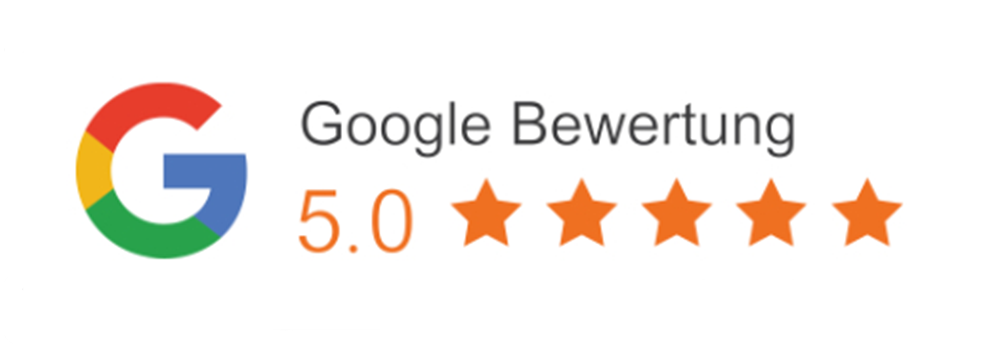 5 Sterne Google Bewertung